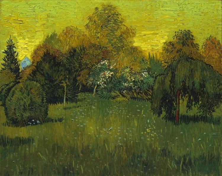 The Poets Garden, Vincent Van Gogh